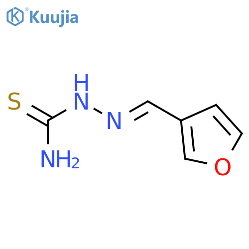 Hydrazinecarbothioamide, 2-(3-furanylmethylene)-, (2E)- structure