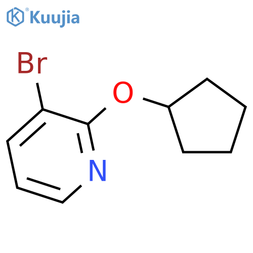 3-Bromo-5-(cyclopentyloxy)pyridine structure