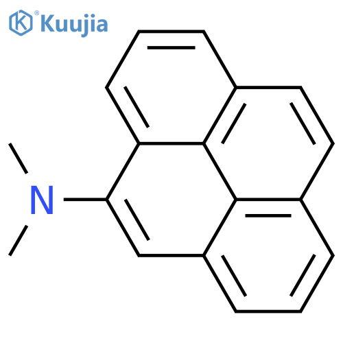 4-Pyrenamine, N,N-dimethyl- structure