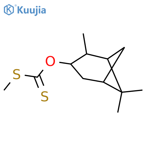 Carbonodithioic acid, S-methyl O-(2,6,6-trimethylbicyclo[3.1.1]hept-3-yl) ester structure