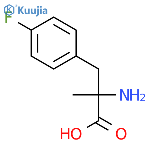 α-methyl-d-4-fluorophenylalanine structure