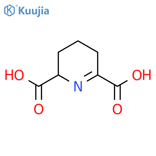 2,6-Pyridinedicarboxylic acid, 2,3,4,5-tetrahydro-, (2S)- structure
