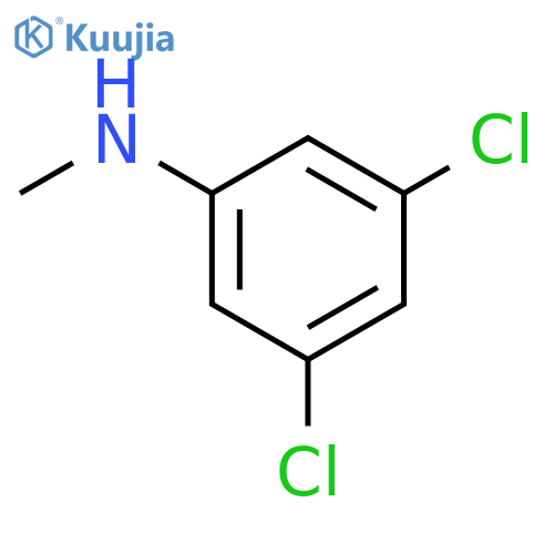 3,5-dichloro-N-methylaniline structure