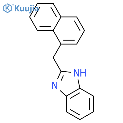 2-(Naphthalen-1-ylmethyl)-1H-1,3-benzodiazole structure