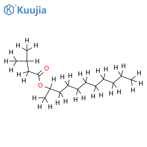 3-Methyl-buttersaeure-undecyl-(2)-ester structure