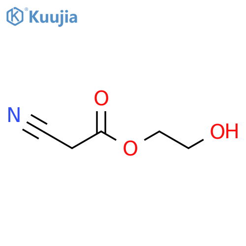 Hydroxyethyl cyanoacetate structure