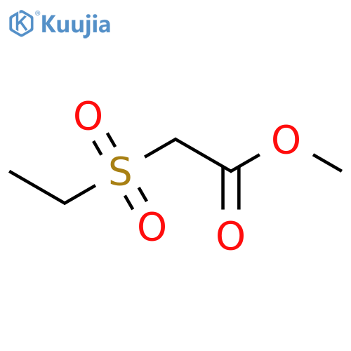 Methyl (ethylsulfonyl)acetate structure