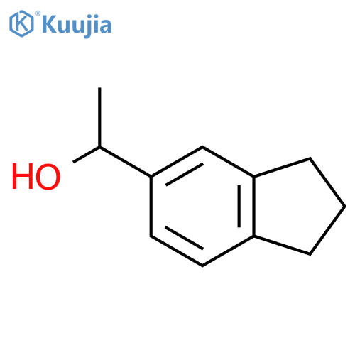 1-(2,3-Dihydro-1H-inden-5-yl)ethan-1-ol structure