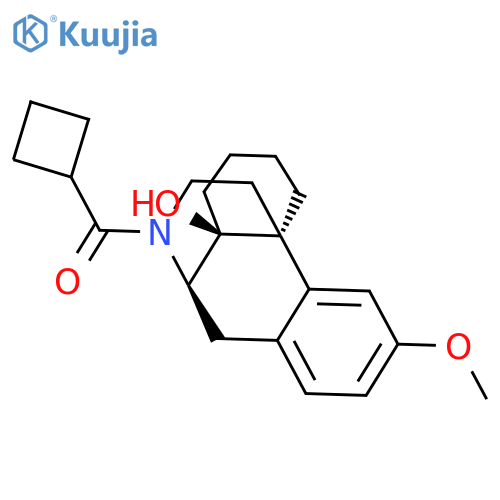 Morphinan-14-ol, 17-(cyclobutylcarbonyl)-3-methoxy- structure