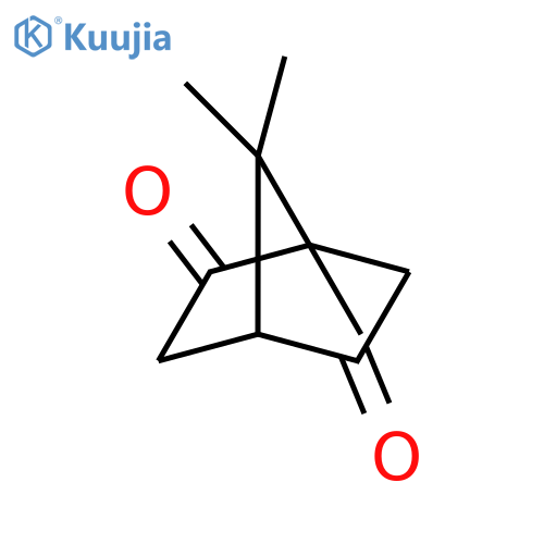Bicyclo[2.2.1]heptane-2,5-dione,1,7,7-trimethyl- structure