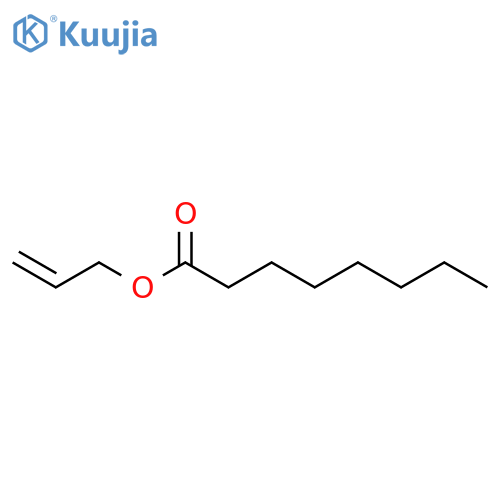 Octanoic acid,2-propen-1-yl ester structure