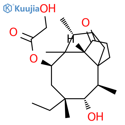 Dihydropleuromutilin structure