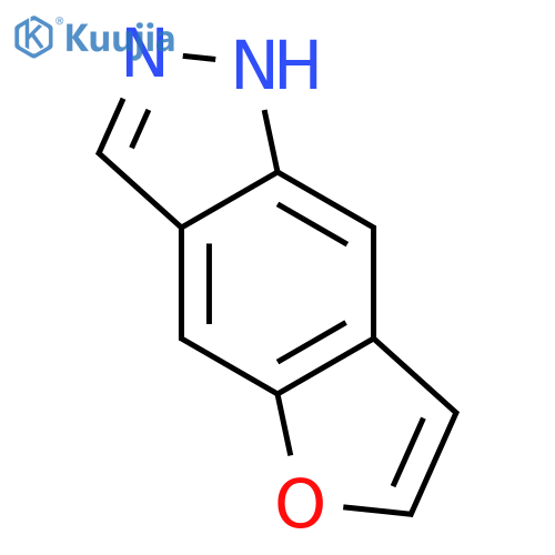 1H-Furo[2,3-f]indazole (9CI) structure