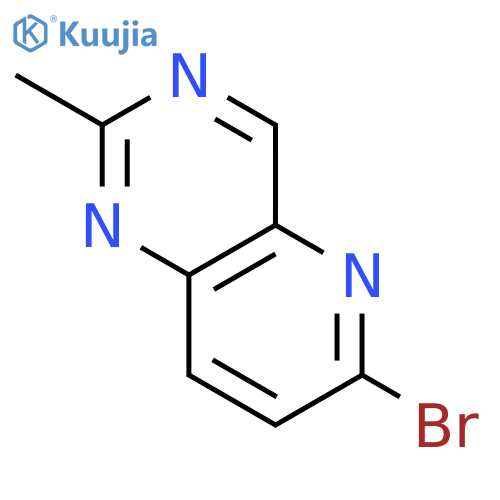Pyrido[3,2-d]pyrimidine, 6-bromo-2-methyl- structure