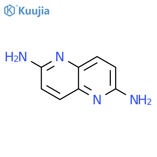 1,5-Naphthyridine-2,6-diamine(9CI) structure