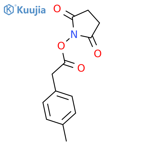 2,5-Pyrrolidinedione, 1-[[(4-methylphenyl)acetyl]oxy]- structure