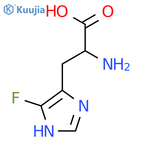 5-fluoro-L-Histidine structure