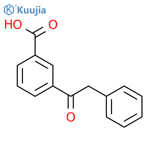 3-(1-Oxo-2-phenylethyl)benzoic acid structure