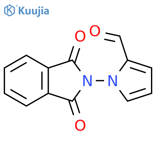 1-(1,3-dioxo-2,3-dihydro-1H-isoindol-2-yl)-1H-pyrrole-2-carbaldehyde structure