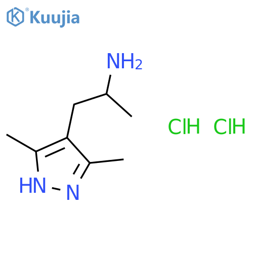 3,5-Dimethyl-4-2-(methylamino)ethyl-1H-pyrazole Dihydrochloride structure