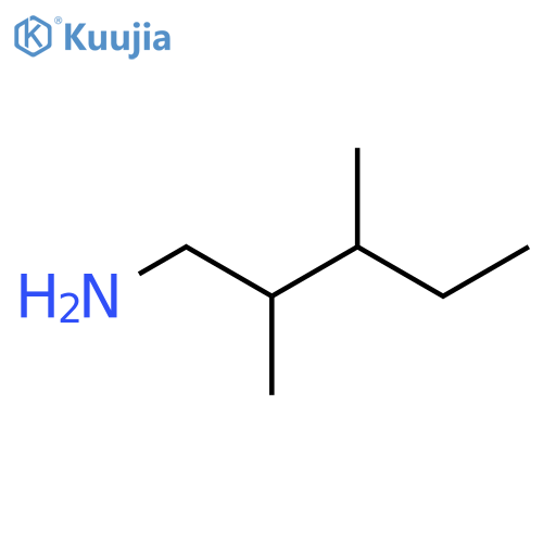 2,3-dimethylpentan-1-amine structure