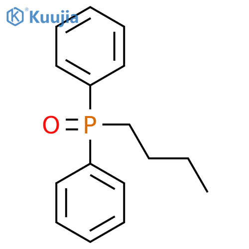 butyl(diphenyl)phosphane oxide structure
