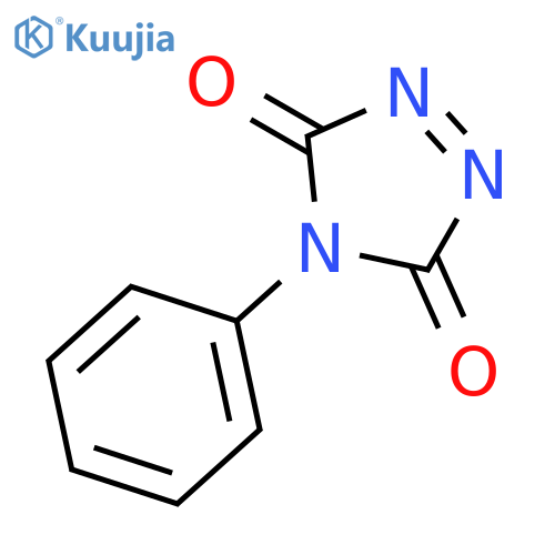 4-Phenyl-1,2,4-triazoline-3,5-dione structure