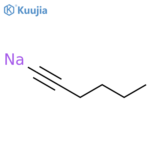 Sodium, 1-hexynyl- structure