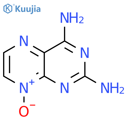 2,4-Pteridinediamine 8-oxide structure