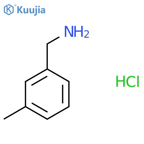 3-Methylbenzylamine hydrochloride structure