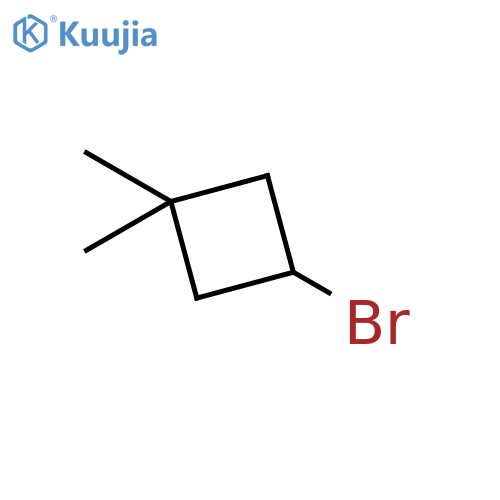 3-Bromo-1,1-dimethylcyclobutane structure