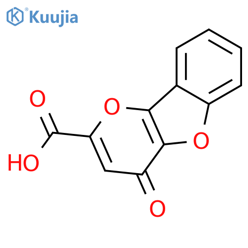 4H-Pyrano[3,2-b]benzofuran-2-carboxylicacid, 4-oxo- structure