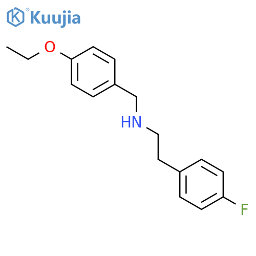 (4-Ethoxybenzyl)2-(4-fluorophenyl)ethylamine structure