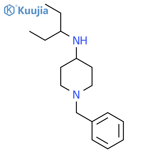 1-Benzyl-N-(pentan-3-yl)piperidin-4-amine structure