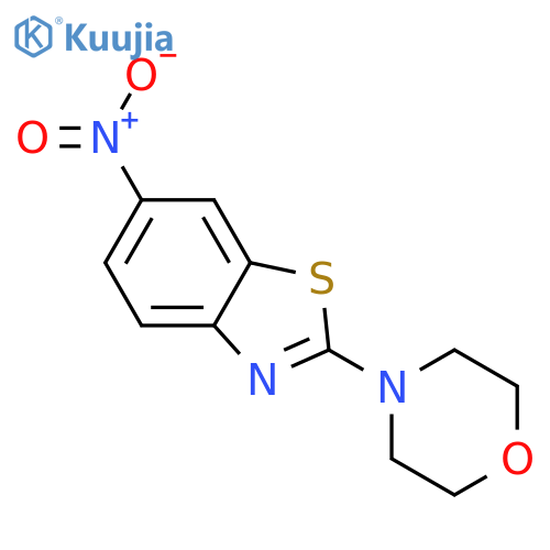 4-(6-Nitrobenzodthiazol-2-yl)morpholine structure