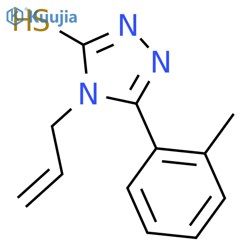 5-(2-Methylphenyl)-4-(prop-2-en-1-yl)-4H-1,2,4-triazole-3-thiol structure