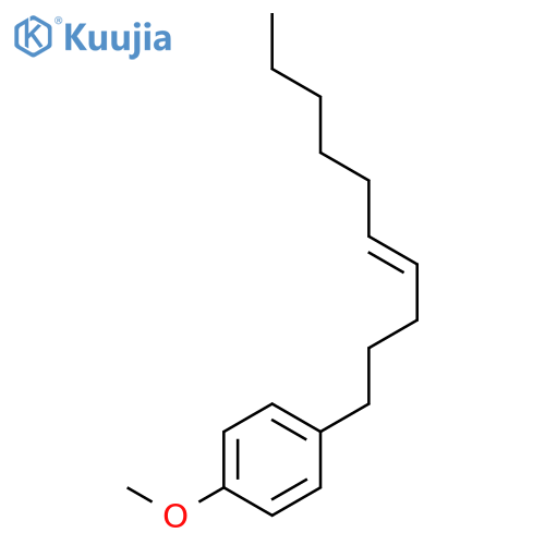 Benzene, 1-(4E)-4-decenyl-4-methoxy- structure