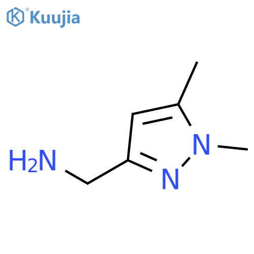 (1,5-Dimethyl-1H-pyrazol-3-yl)methanamine structure