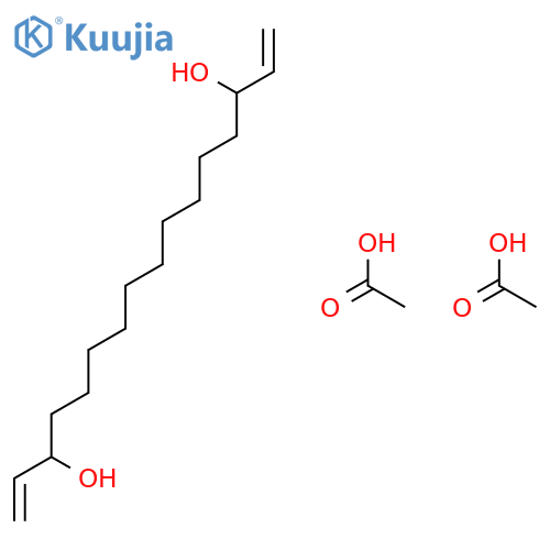 1,15-Hexadecadiene-3,14-diol, diacetate structure