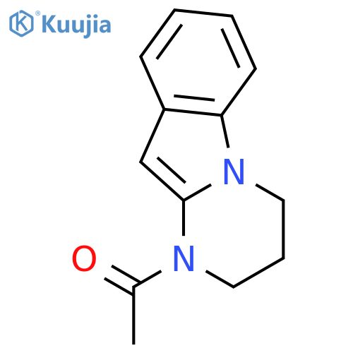 1-(3,4-dihydropyrimido[1,2-a]indol-1(2H)-yl)-Ethanone structure