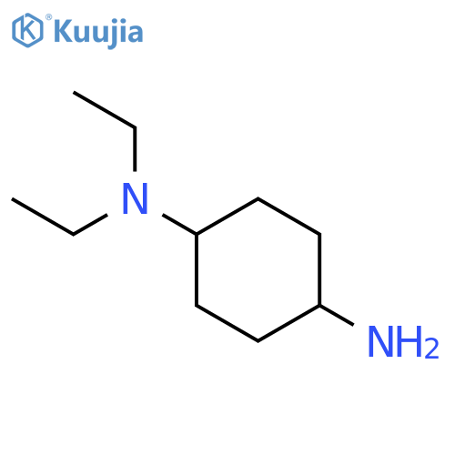 1-N,1-N-diethylcyclohexane-1,4-diamine structure