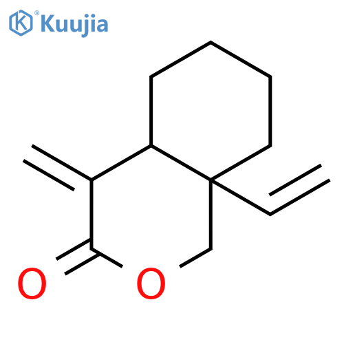 3H-2-Benzopyran-3-one,8a-ethenyloctahydro-4-methylene-,cis- (9CI) structure