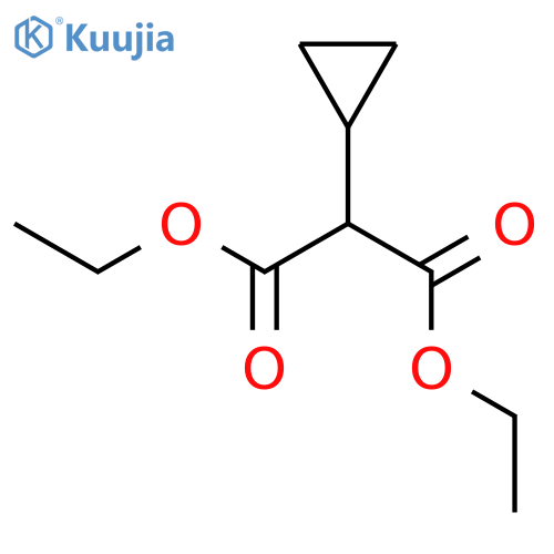 diethyl 2-cyclopropylpropanedioate structure