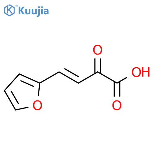 (3E)-4-(2-furanyl)-2-oxo-3-Butenoic acid structure