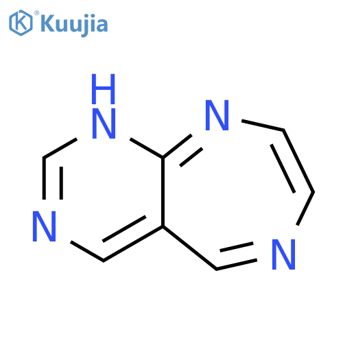 1H-Pyrimido[4,5-e][1,4]diazepine(9CI) structure