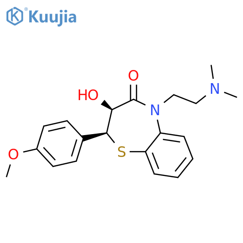 Desacetyl Diltiazem structure