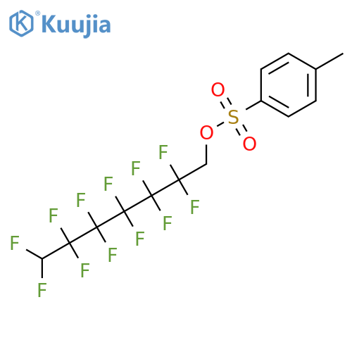 1-Heptanol,2,2,3,3,4,4,5,5,6,6,7,7-dodecafluoro-, 1-(4-methylbenzenesulfonate) structure