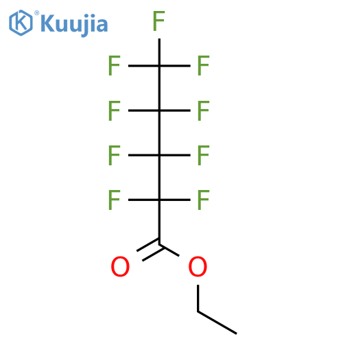 Ethyl perfluoropentanoate structure