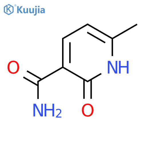 2-hydroxy-6-methylpyridine-3-carboxamide structure