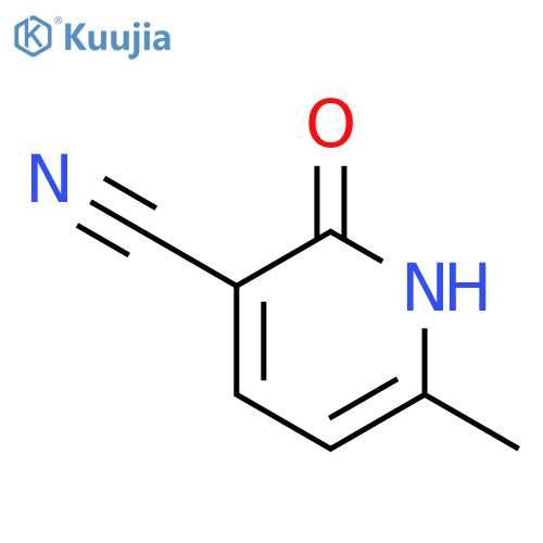 6-methyl-2-oxo-1H-pyridine-3-carbonitrile structure